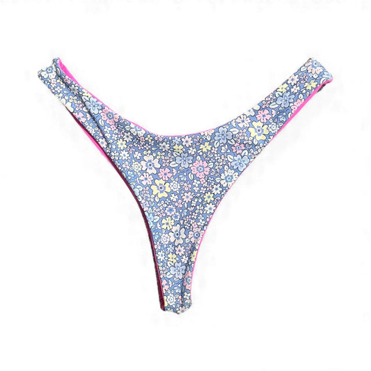 Tobago Cheeky/Thong - XXS/XS - Petite Petals x Barbie Pink