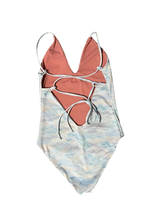 Aruba One Piece Xtra - L - Mini Waves x Blush