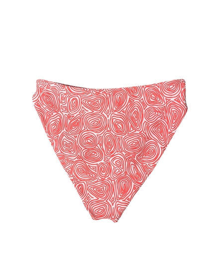 Bermuda Xtra Coverage - S/M - Coral Calyx x Radiant Red