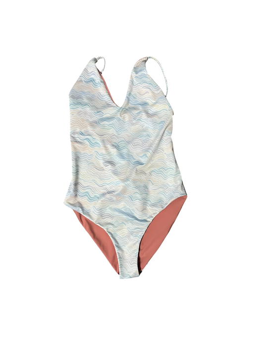 Aruba One Piece Xtra - L - Mini Waves x Blush
