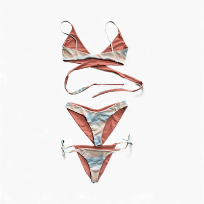 Bahamas Top - M/L - Pastel Waves x Blush